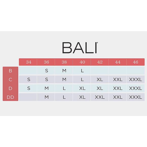 Bali Comfort Revolution Cream Bra unpadded wireless seamless Large 38-40 B-DD - Picture 6 of 6